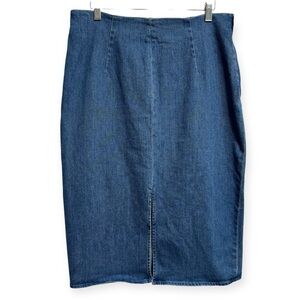 J. Crew Denim Pencil Skirt